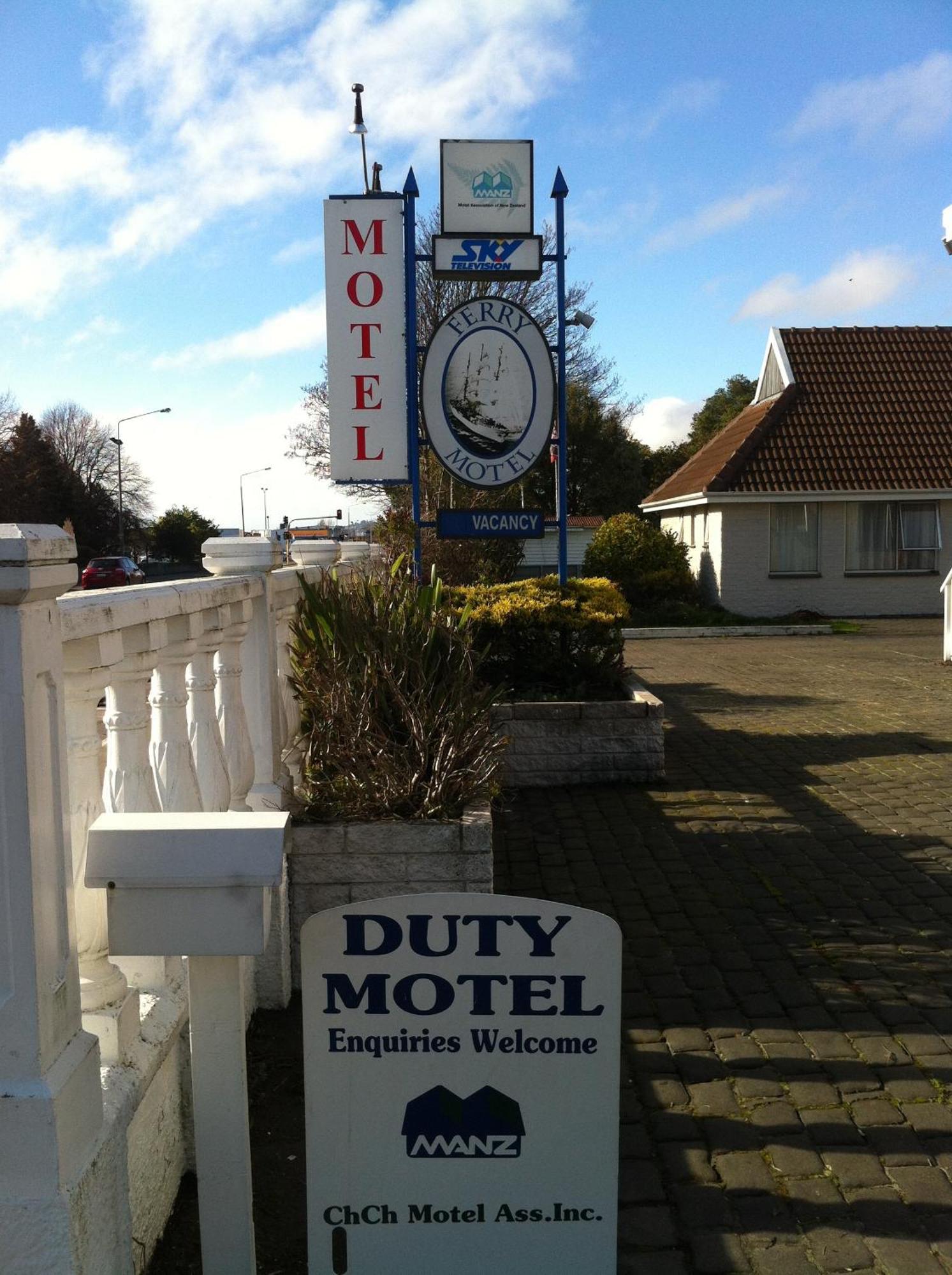 Ferry Motel Крайстчерч Екстер'єр фото